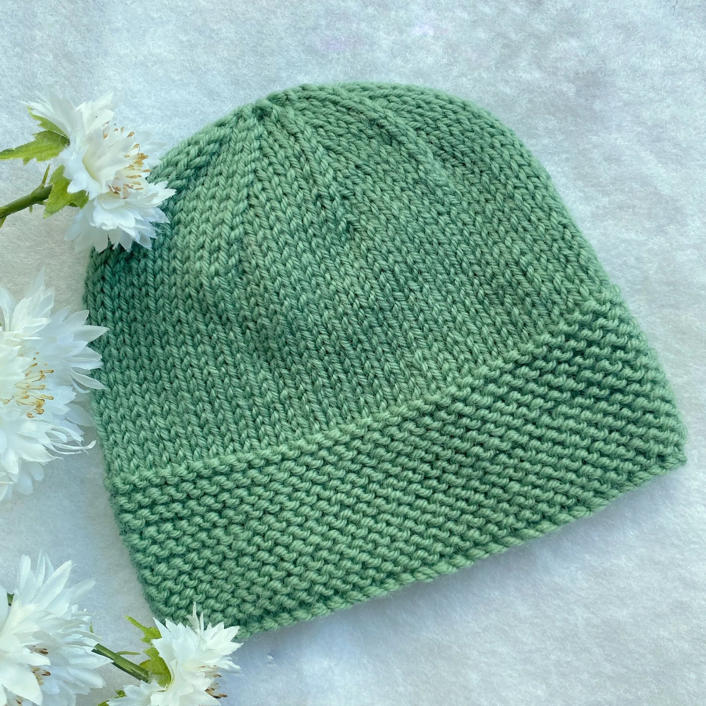 Classic merino baby beanie