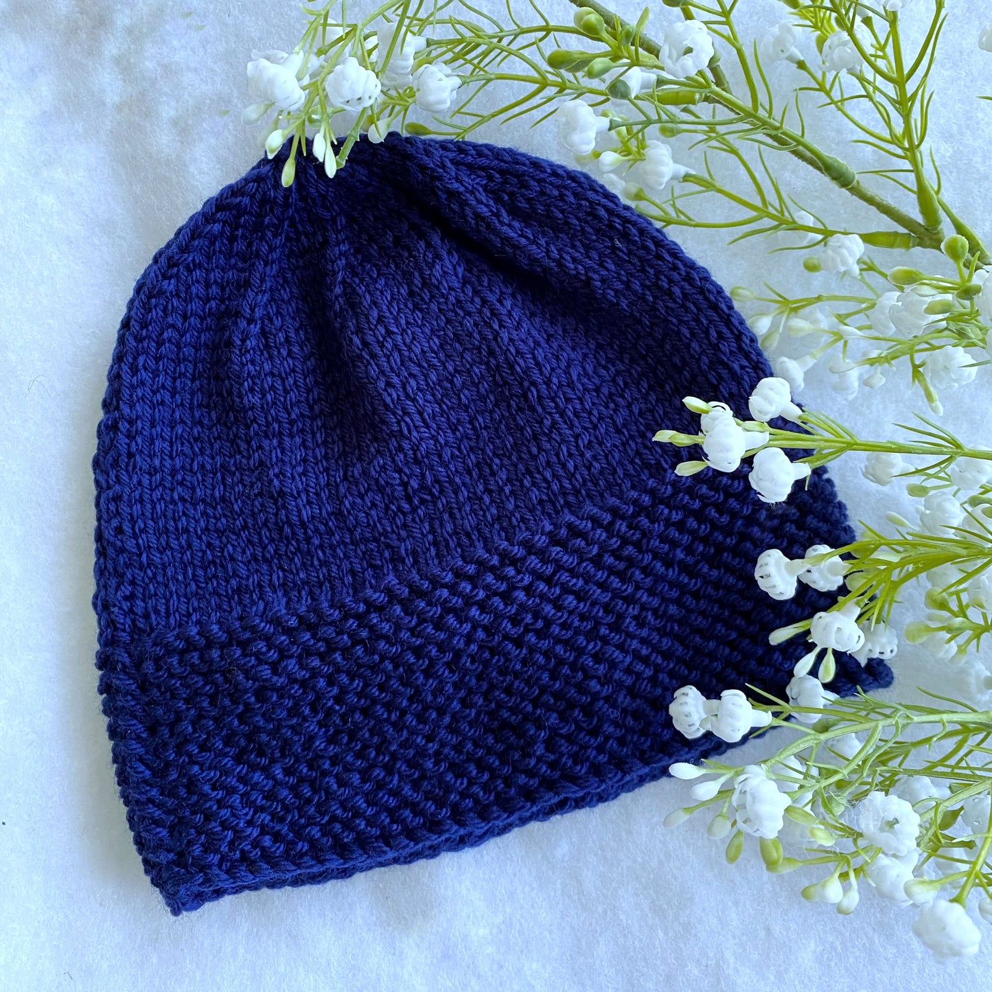 Classic merino baby beanie