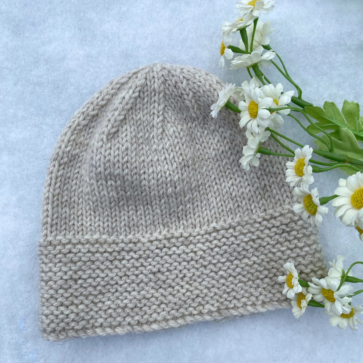Classic merino baby beanie
