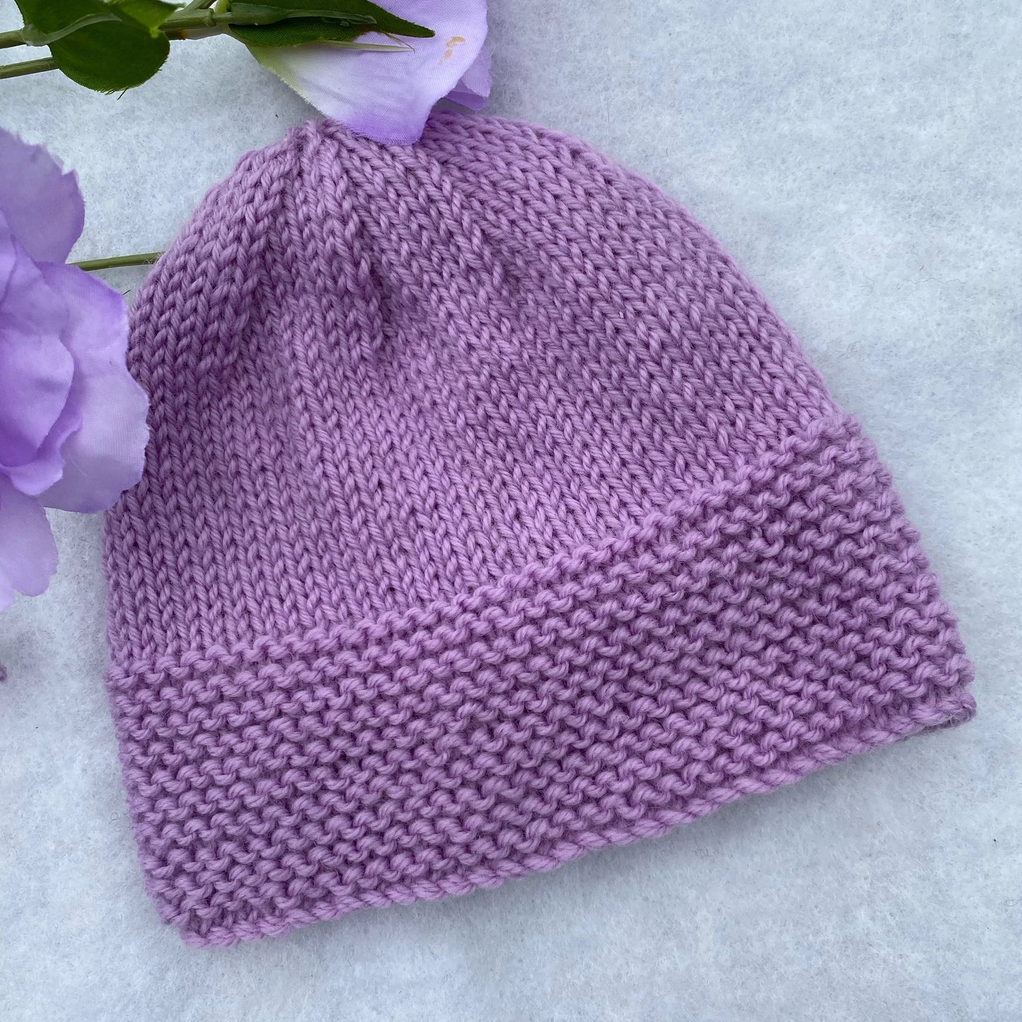 Classic merino baby beanie