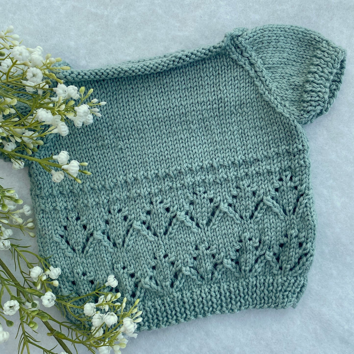 "Lottie" baby t-shirt (0-3m) - Nana Anna NZ