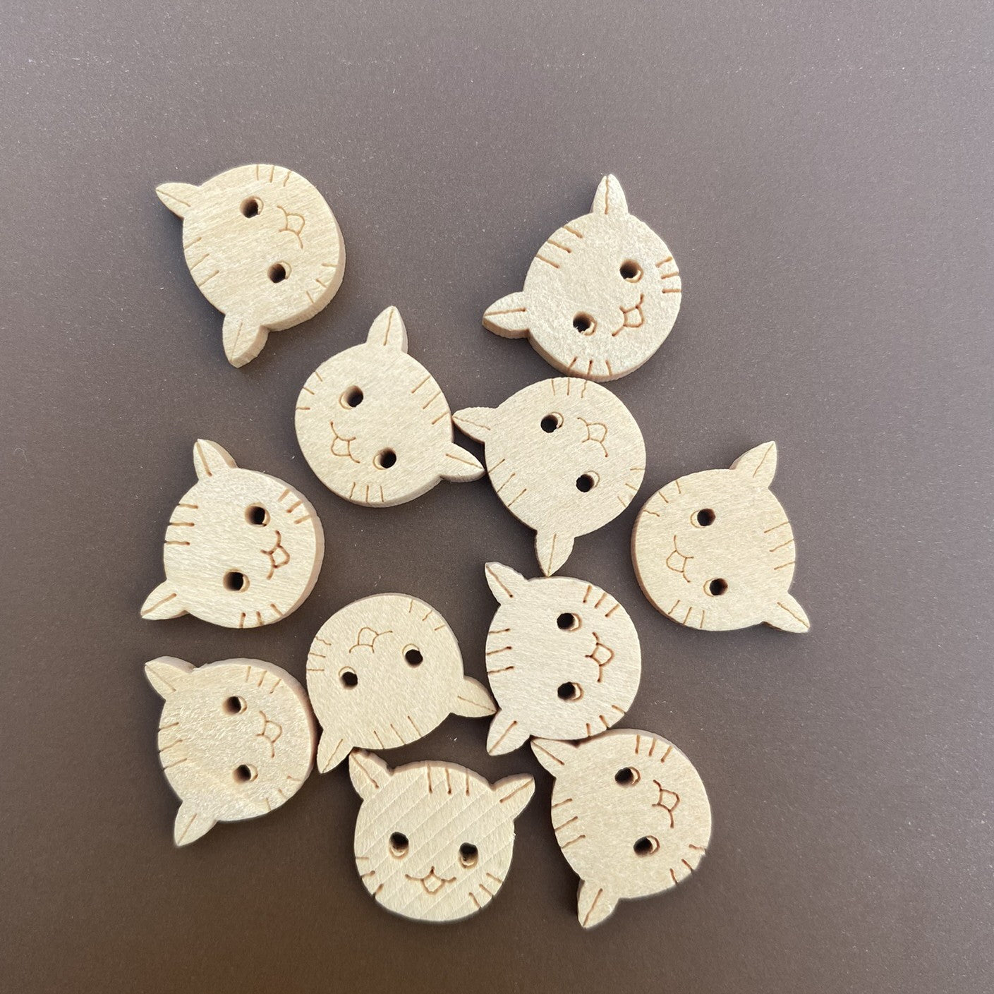Cat faces - bag of 25
