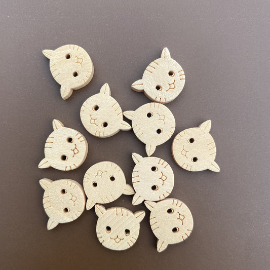 Cat faces - bag of 25