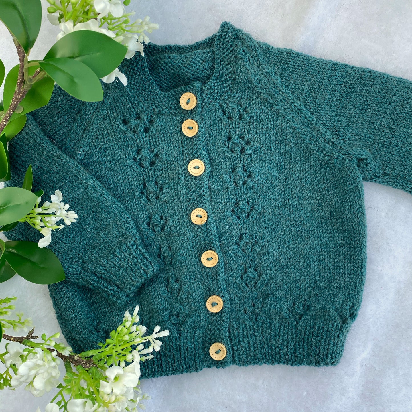 "Dynasty" merino-possum cardigan