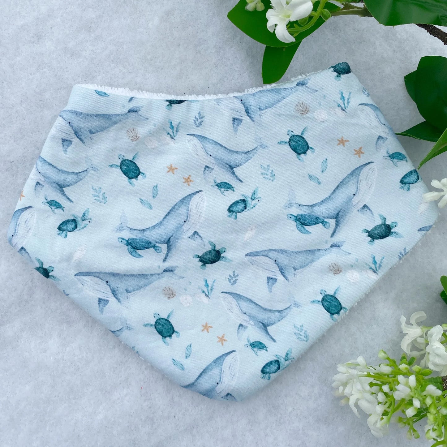 Cotton dribble bibs - Nana Anna NZ
