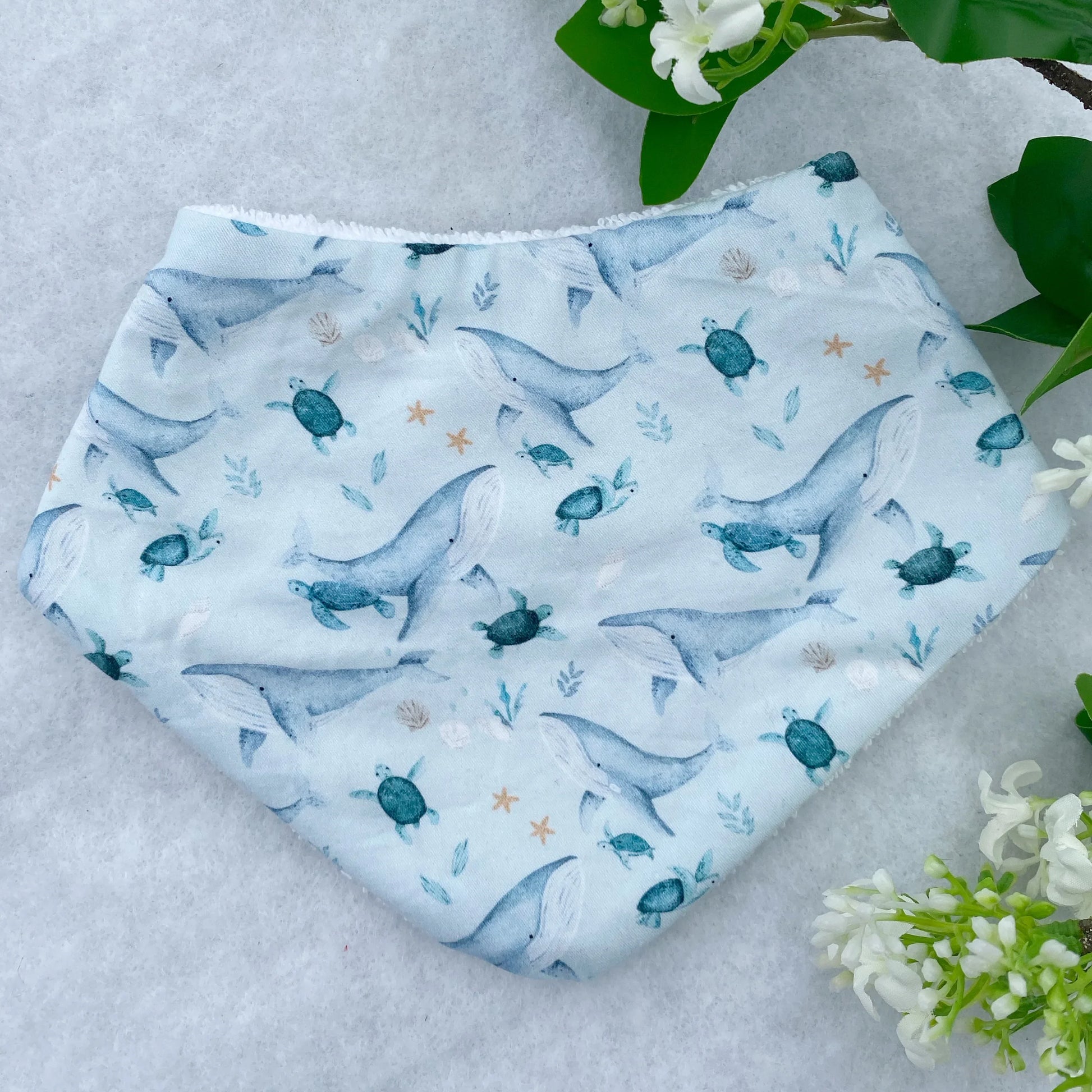 Cotton dribble bibs - Nana Anna NZ