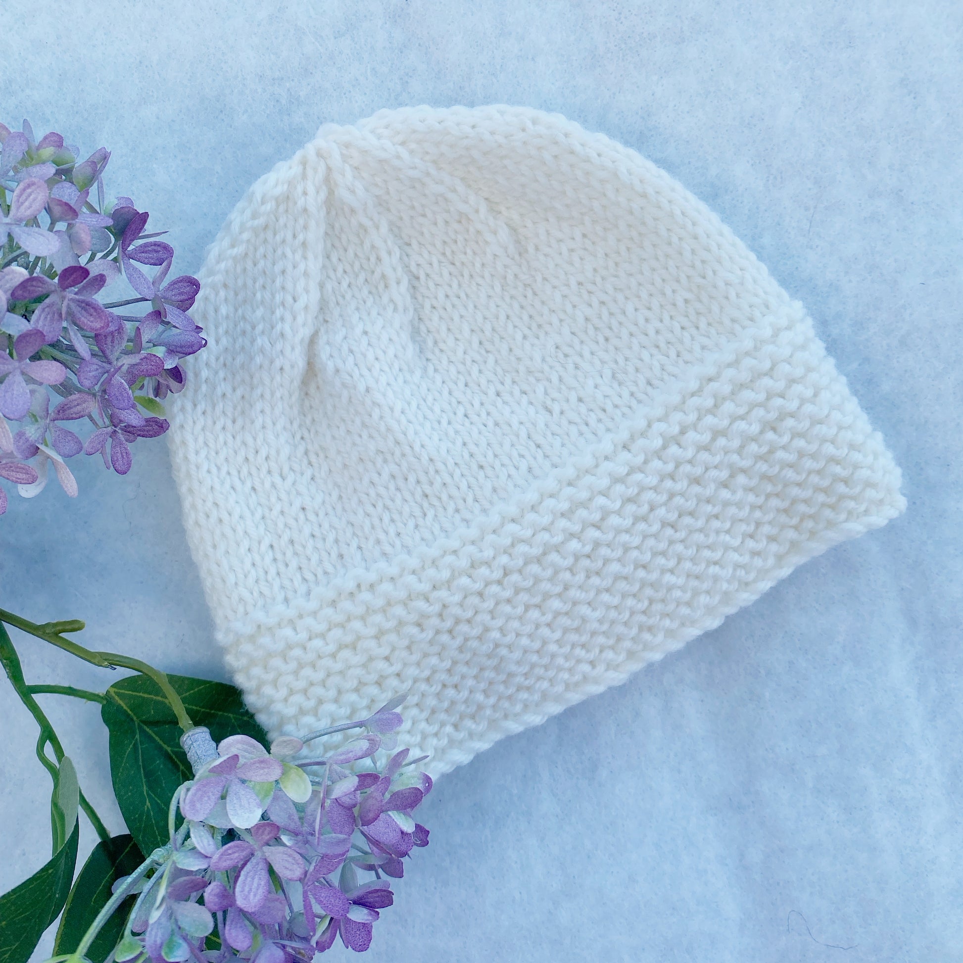 Classic merino baby beanie - Nana Anna NZ