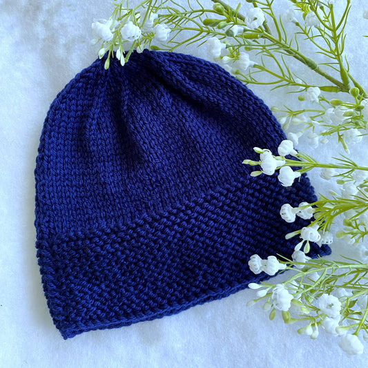 Classic merino baby beanie