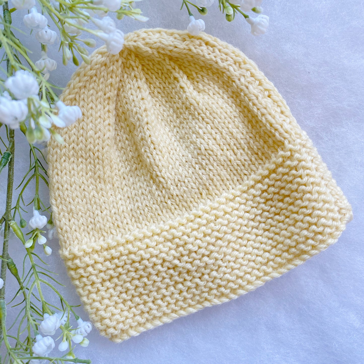 Classic merino baby beanie - Nana Anna NZ