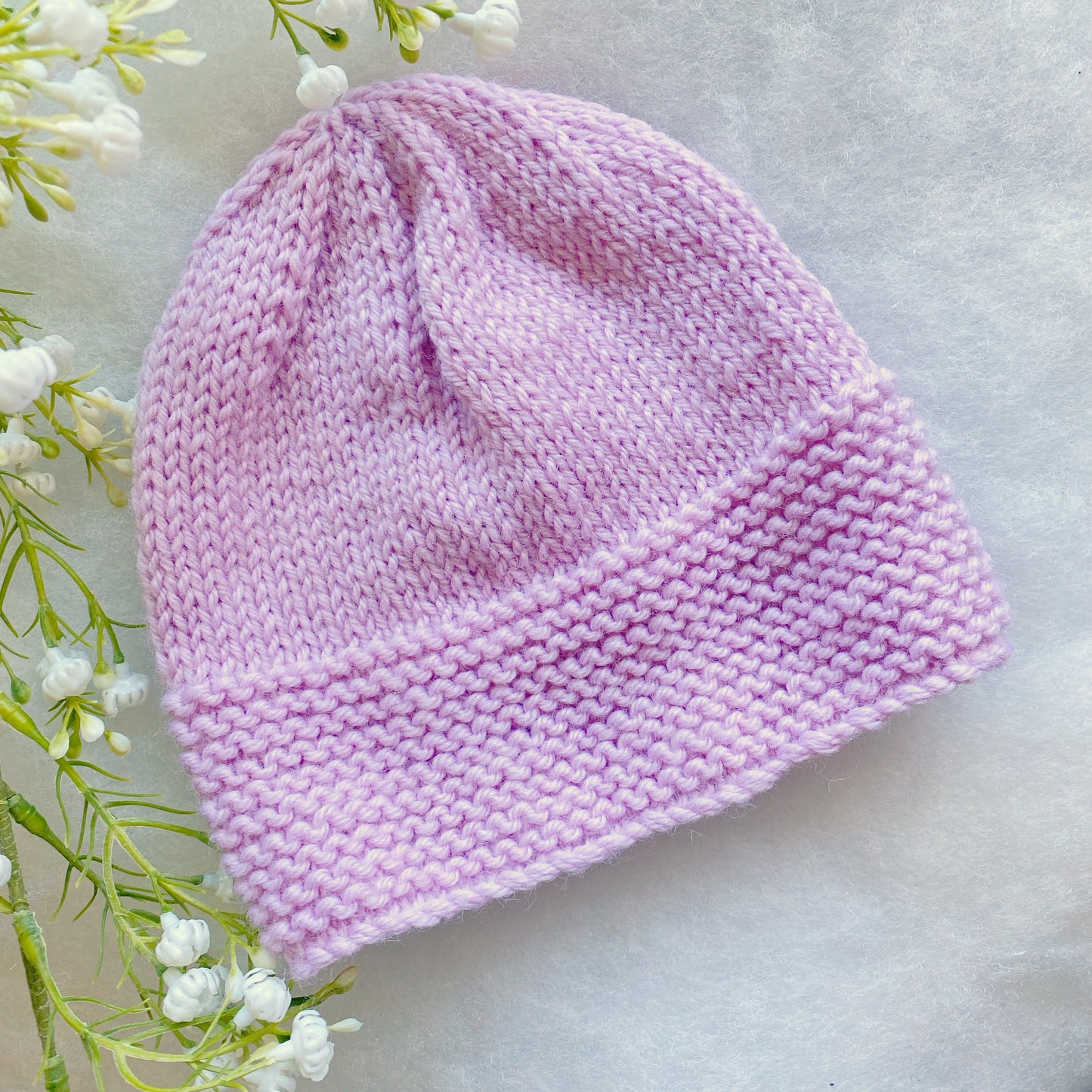 Classic merino baby beanie - Nana Anna NZ