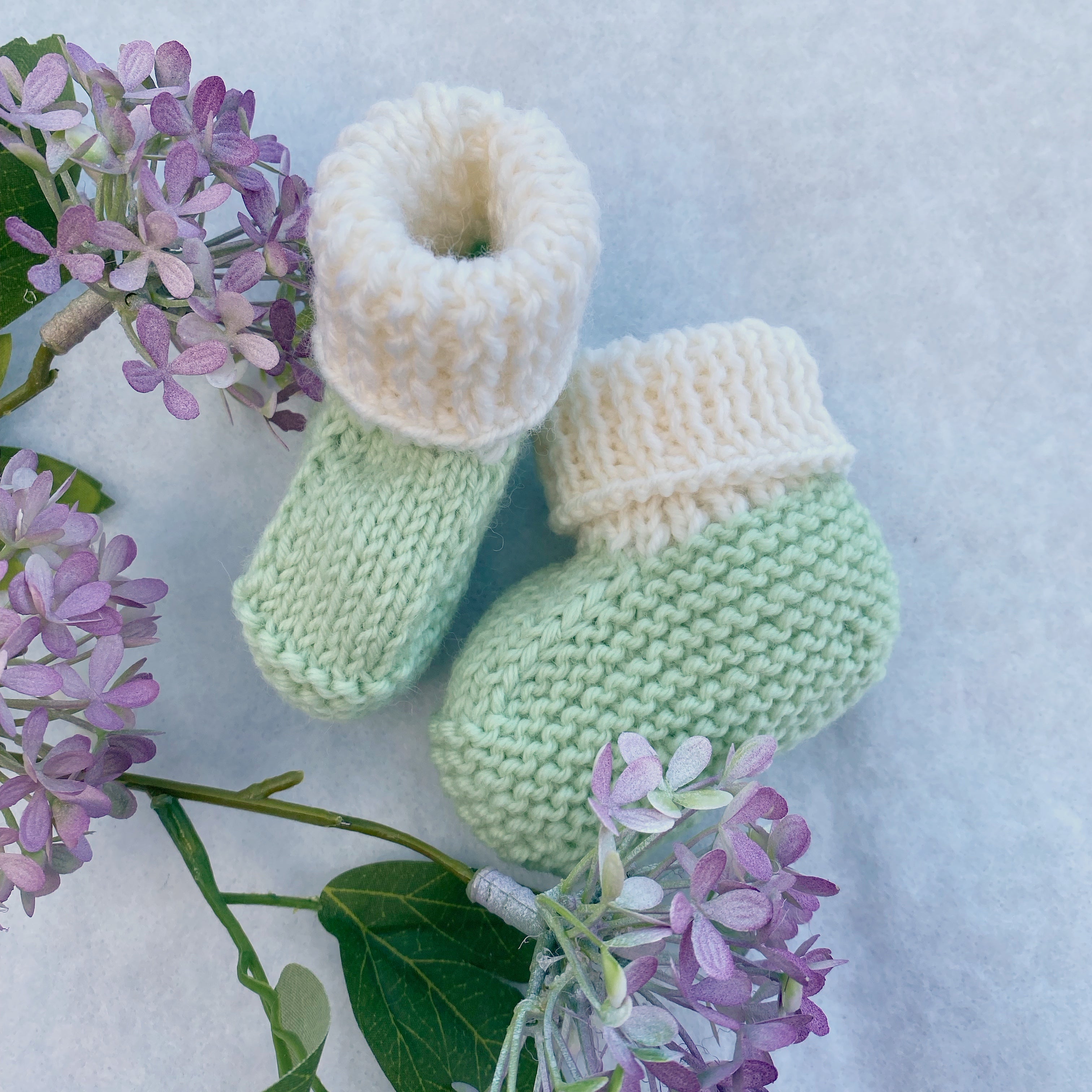 Green baby outlet booties