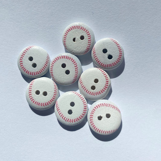 "Cricket" wooden buttons